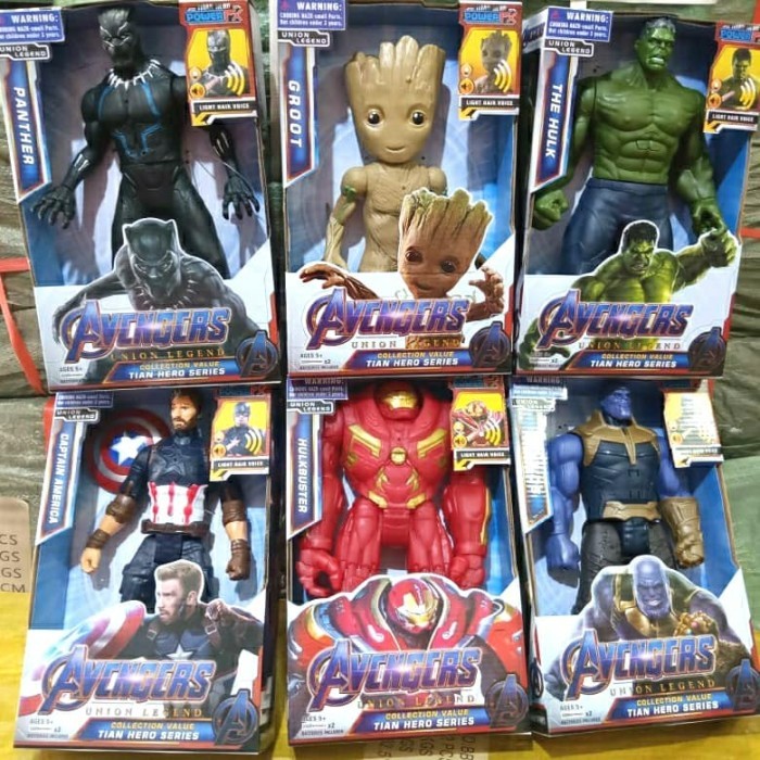 Figure Marvel Avengers End Game Titan Hero Tech With Music