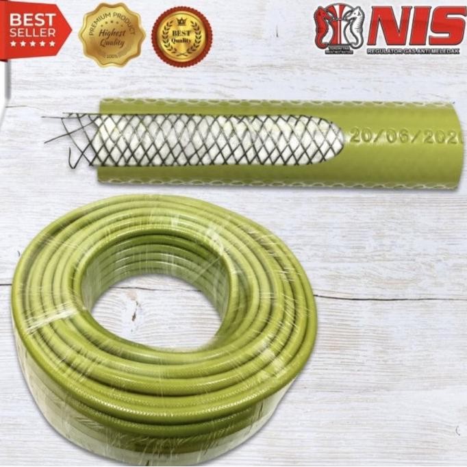 Selang Gas LPG Meteran NIS/Selang Elpiji/Selang Kompor 5 LAPISAN