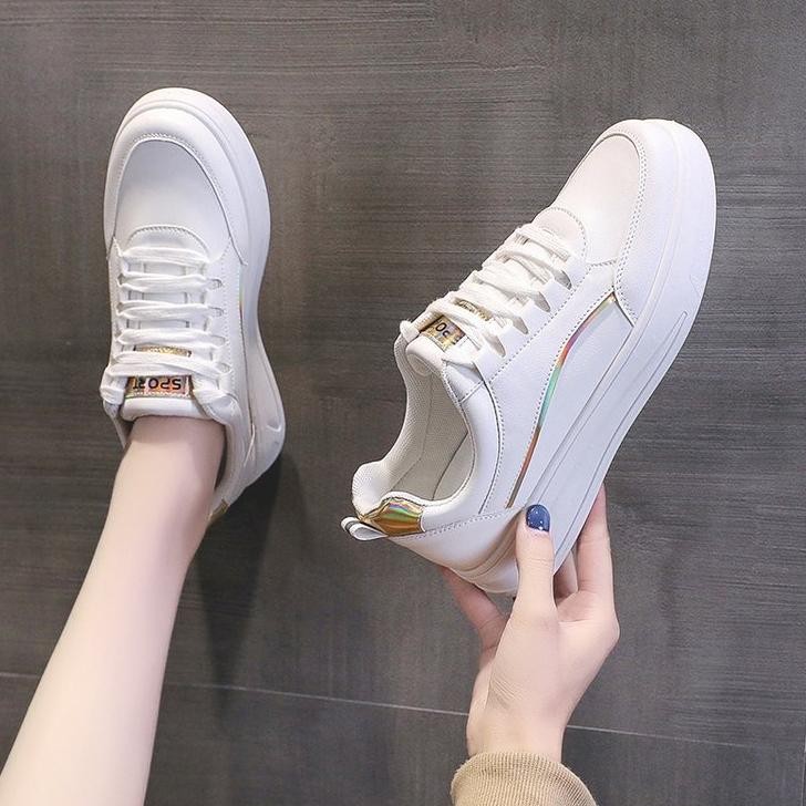 ad-532 Gio Saverino Sneakers Putih Wanita Korea Nada Original
