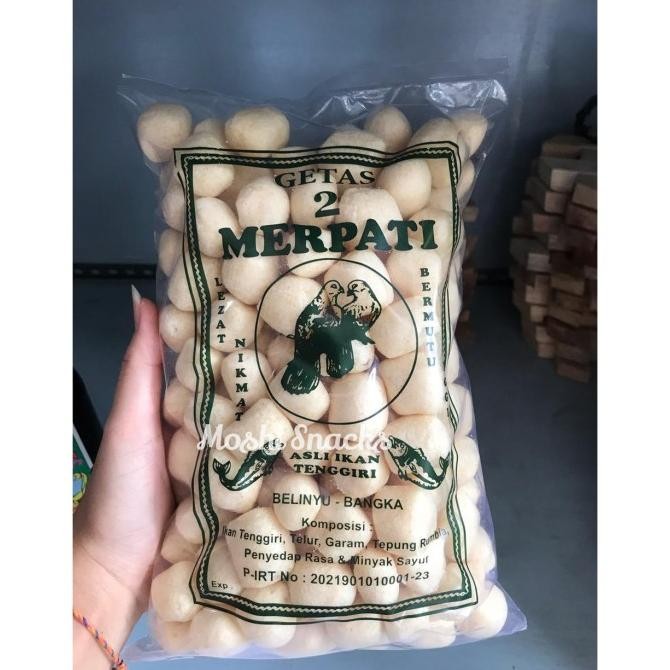 

Getes Cap Dua Merpati / Getas Ikan Tenggiri Kerupuk Bangka 250gr [terbaik]