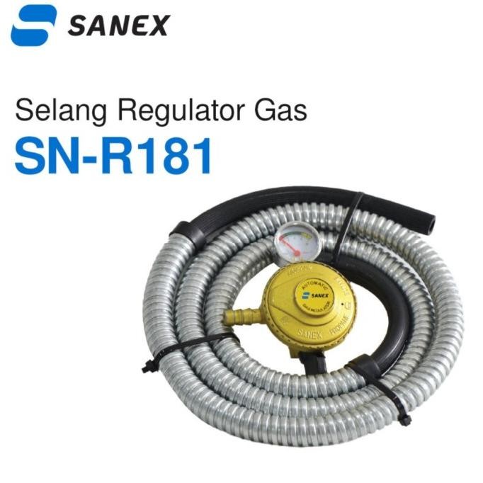 Sanex Selang Regulator Gas Terbaik SN-R181 Regulator Kompor Gas