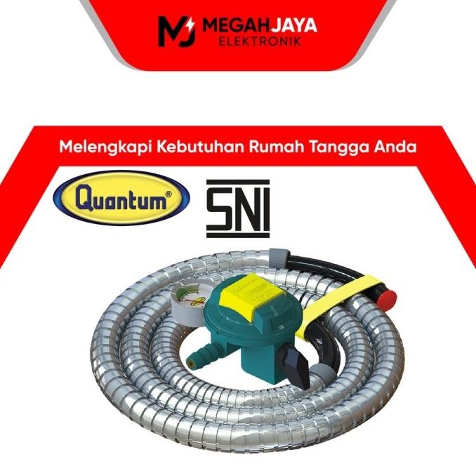 TEREPIK QUANTUM SELANG GAS + REGULATOR QRL142 / QRL-142 / QRL 142
