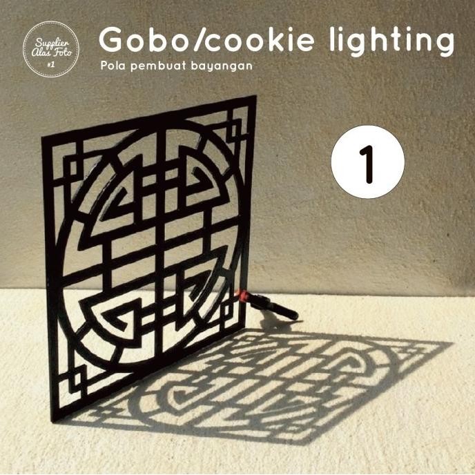 SAF lighting photo maker props gobo cookie jendela pengatur bayangan