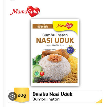 

Bumbu Mamasuka Nasi Uduk Original 100%