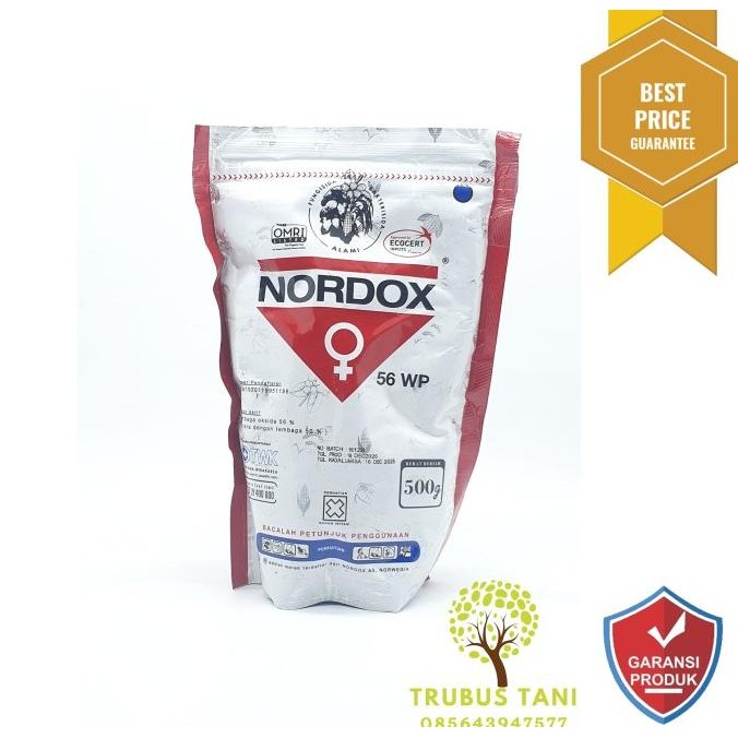 Fungisida Nordox 56 WP 500 gr - Fungisida/Bakterisida Alami