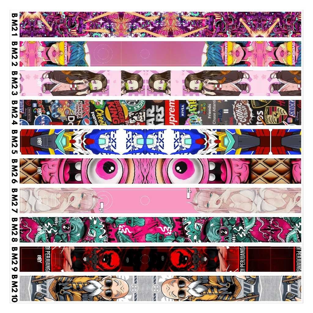 

Wrap* Stiker M200 Wrap Skin Stiker Garksin CUSTOM Gratis (2pcs)