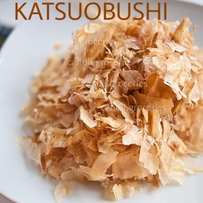 

FREE ONGKIR katsuobushi 100gr - ikan cakalang asap bonito flakes - takoyaki