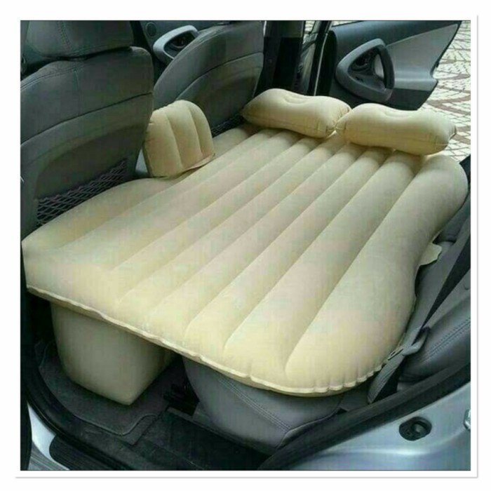 TERLARIS matras mobil kasur mobil angin free pompa angin