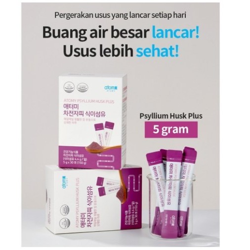 ATOMY PSYLLIUM HUSK | Membantu regenerasi pergerakan usus