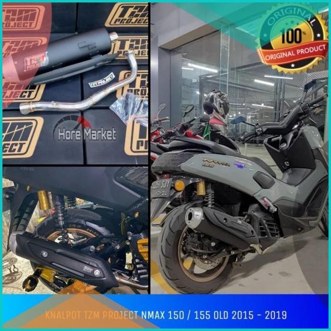 KNALPOT TZM PROJECT NON SS PRO NMAX 150 OLD 2015 2016 2017 2018 2019 0