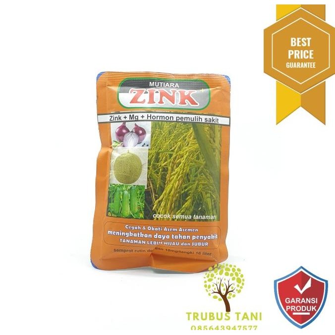 PUPUK MUTIARA ZINK 150 GRAM