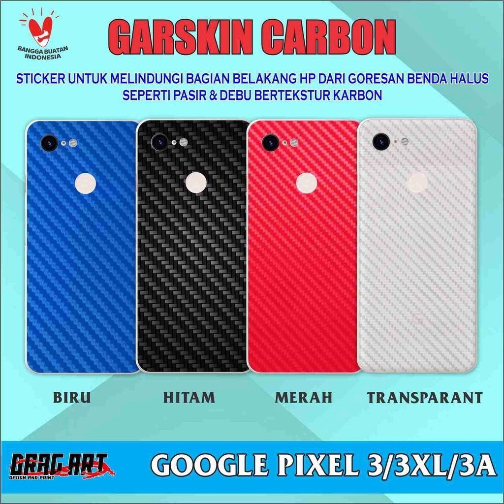 

Wrap* Google Pixel 3 Wrap Skin Stiker Garksin CUSTOM Gratis (2pcs)