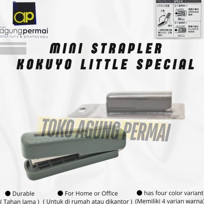 

Premium !! Stapler Kokuyo Mini Little Special Series