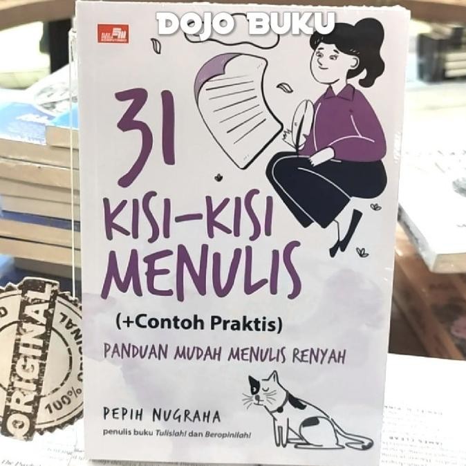 

BIG PROMO Buku 31 Kisi-Kisi Menulis (+Contoh Praktis) Panduan Mudah Menulis DISKON