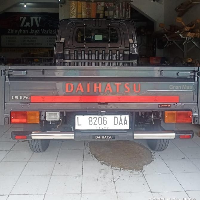 Bemper Belakang Stainless GranMax Pickup