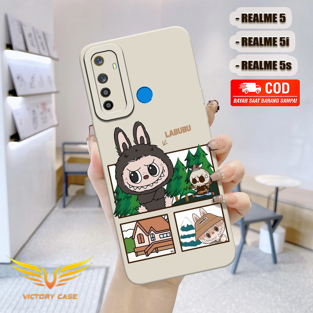 New Kartun Case - Softcase Realme 5 / 5i / 5s Terbaru - Case Hp Realme 5 / 5i / 5s - Casing Realme 5