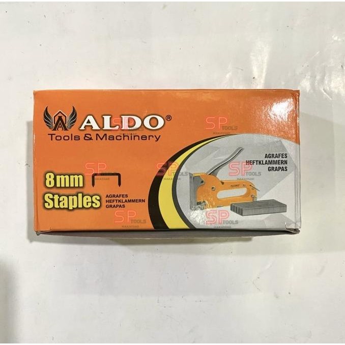 

Isi Mata Staples / Stapler / Gun Tacker / Jepret Ukuran 8Mm 8 Mm Aldo Original Dan Terpercaya