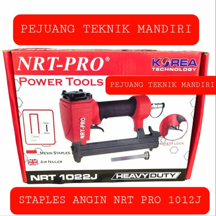 

STAPLES ANGIN NRT PRO 1022 / AIR NAILER PAKU TEMBAK ANGIN NRT PRO 1022