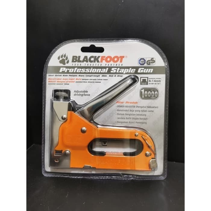 

BLACKFOOT Staple Gun 14 mm Staples Tembak Stapler Tacker 14mm