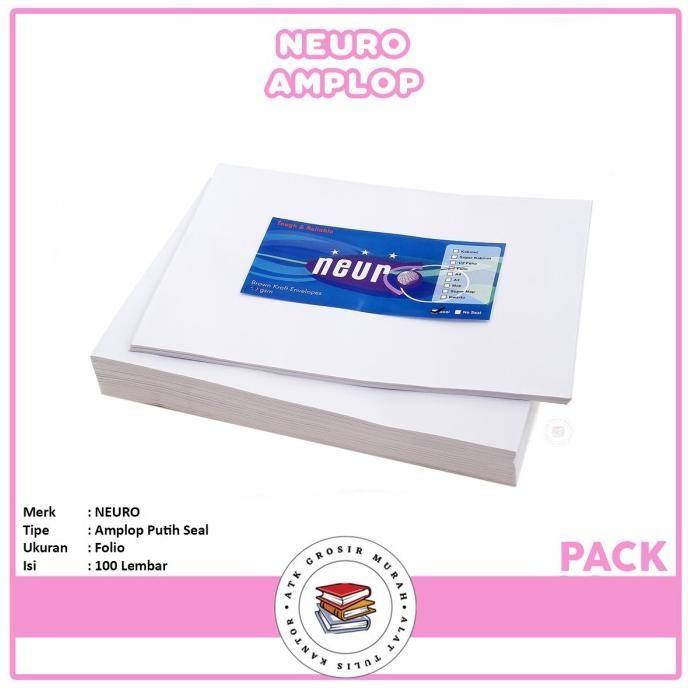 

Baru NEURO Amplop Putih Folio SEAL