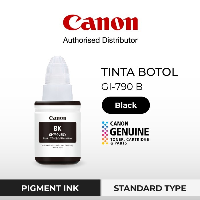 

Diskon Tinta Original Canon 790 Black Gi790B - Tinta Canon G1010 G2010 G3010 G4010