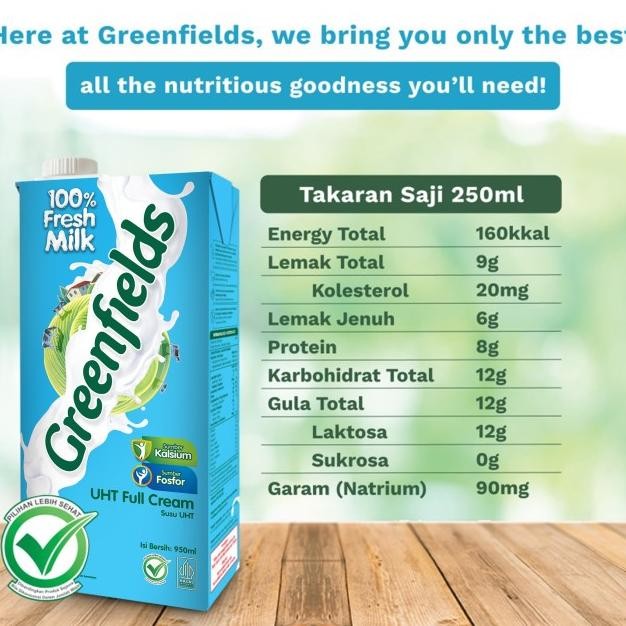 

Twinpa Uu Greenfield Uht Full Cream 950Ml 2 Pc