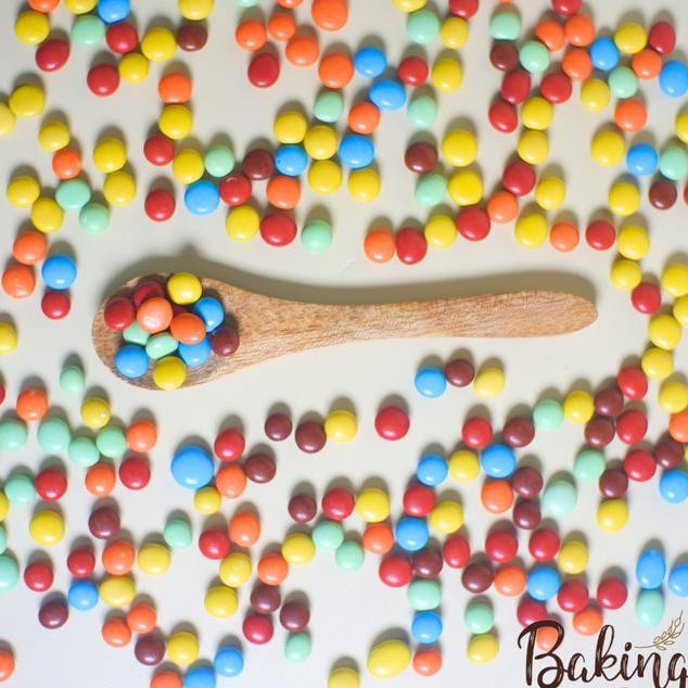 

Rainbow Choco Chip Tengah Bulat 3G Topg Coelat Chocolate