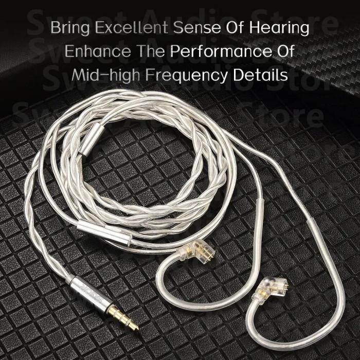 Sgor Adonis Cable Kabel Ca-1 High Purity Silver Plated