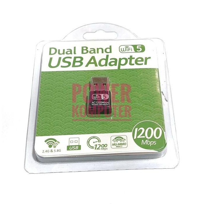 USB WIFI ADAPTER DONGLE WIRELESS AC1200 DUAL BAND 1200MBPS WIFI USB 3