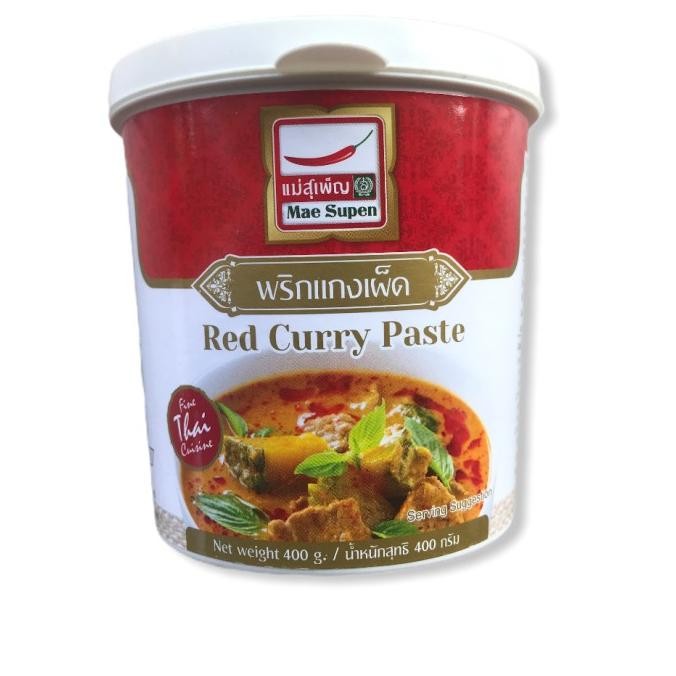 

Mae Supen Red Curry Paste 400G Stok Terbatas