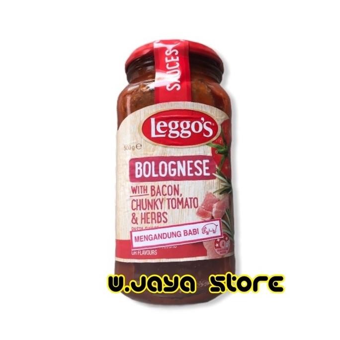 

Leggo'S Bolognese With Bacon Chunky Tomato & Herb (Mengadung Babi Stok Terbatas