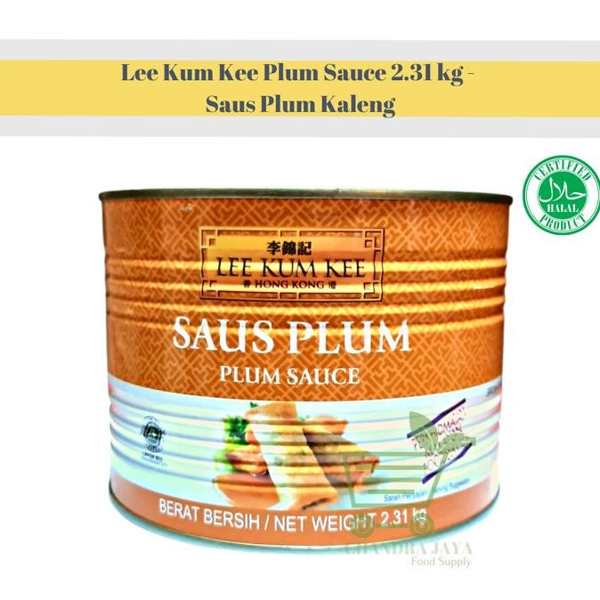 

Lee Kum Kee Plum Sauce 2.31 Kg - Saus Plum Kaleng Stok Terbatas