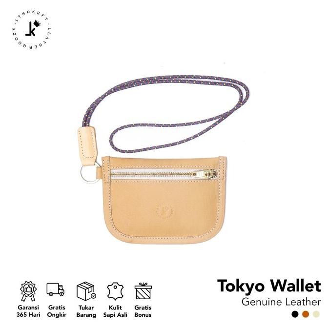 Sale Dompet Gantung Kulit Asli Hanging Tokyo Neck Wallet Lthrkrft