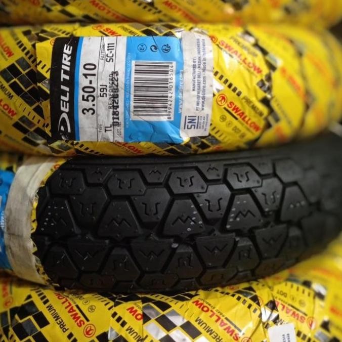 Sale Ban Swallow Delitire Sc111 Sc 111 Ring 10 3.50 Vespa Sprint Px Sereis