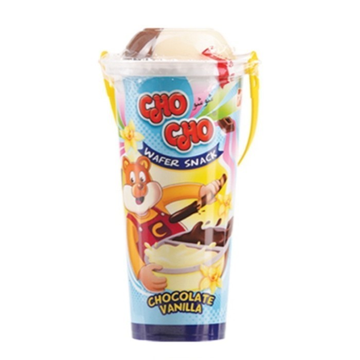 

CHO CHO WAFER SNACK CHOCOLATE VANILLA 40G