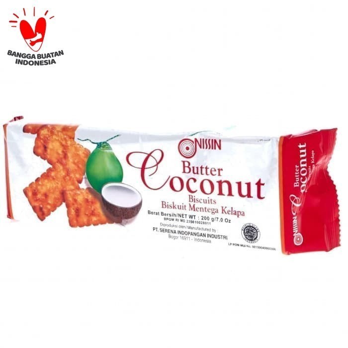 

NISSIN BUTTER COCONUT BISKUIT 200G