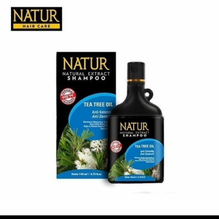 NATUR SHAMPOO TEA TREE OIL 140ML