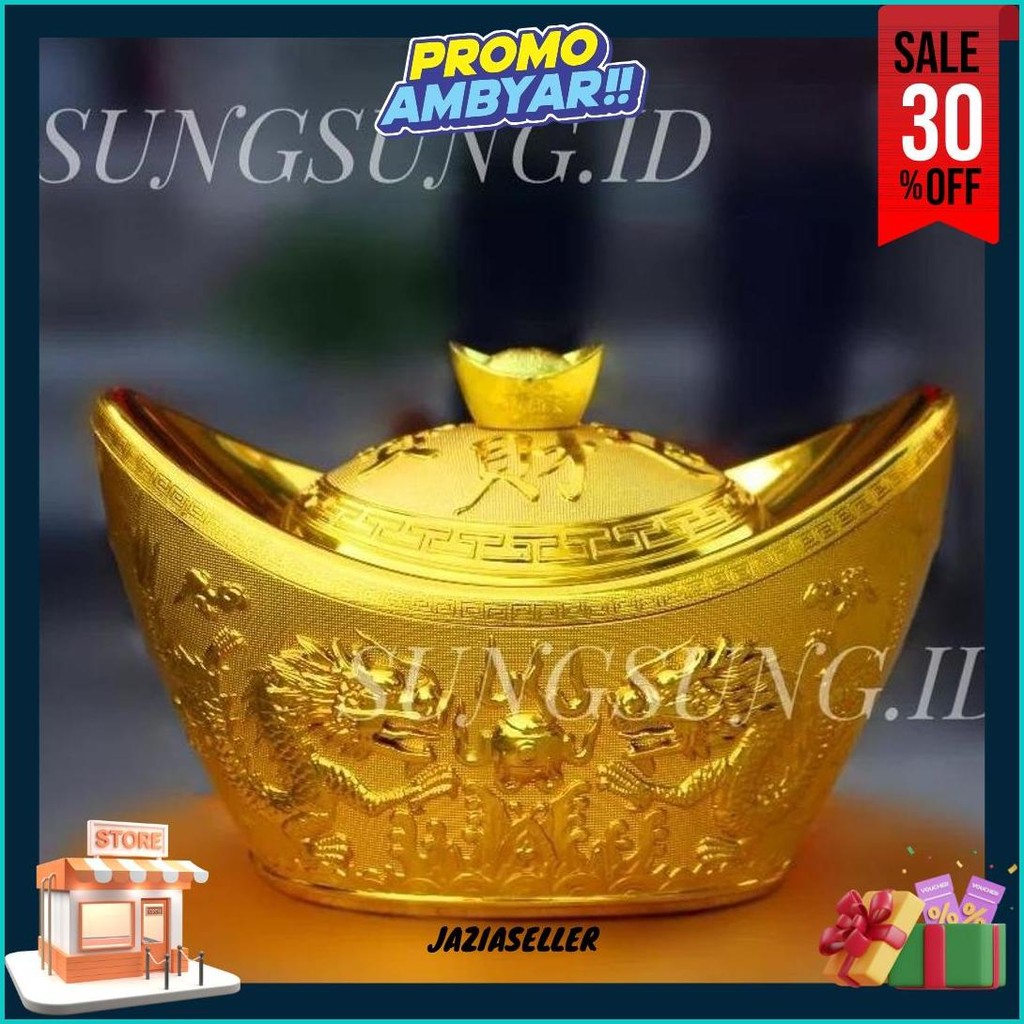 

Candy Box Yuenbao Imlek 2025 / Toples Permen Bentuk Yuenbao (1377-1378) Murah