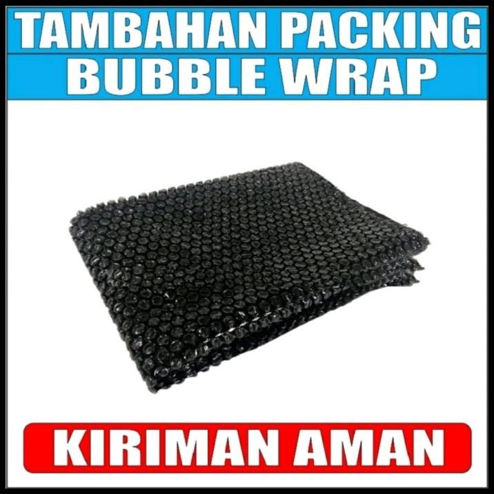 

GRATIS ONGKIR BUBBLE WRAP PELINDUNG TAMBAHAN / EXTRA SAFETY PACKING BUBBLE WRAP !!!!!