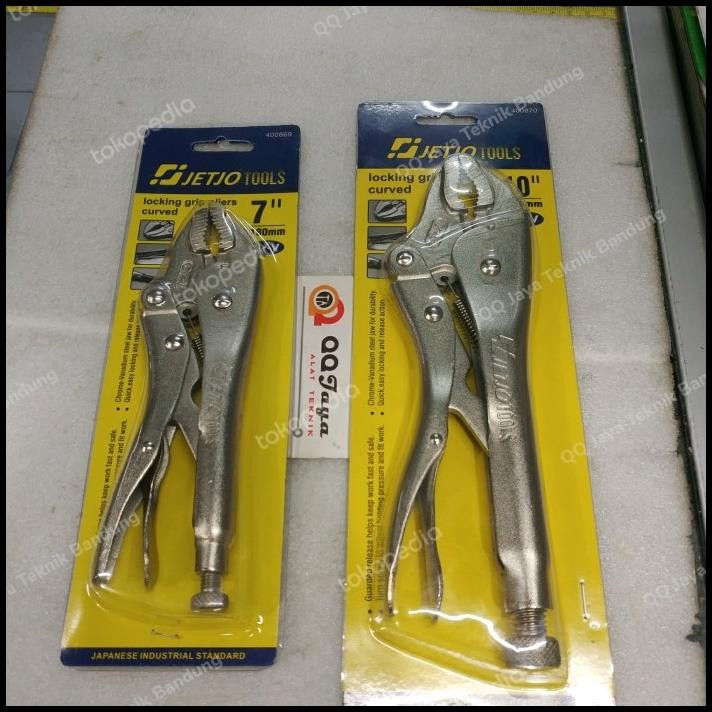 GRATIS ONGKIR VISE GRIP - TANG BUAYA - TANG STEL - LOCKING GRIP PLIERS JETJO TOOL  