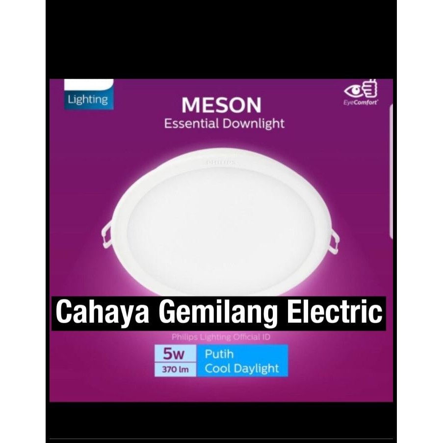 TERBARU DOWNLIGHT PHILIPS MESON 59447 5WATT / DOWNLIGHT MESON 59447 5WATT 5W 