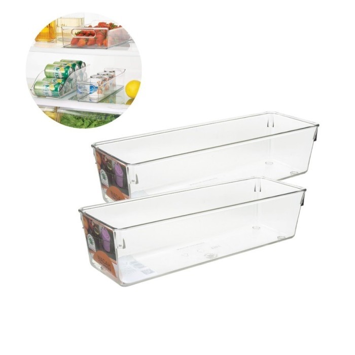 

Bo Torage Tray Imply 1381 Wadah Erbaguna Acrilic Tranparant