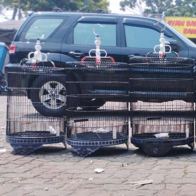 SANGKAR KANDANG MURAI NO 2 SANGKAR MURAI AIR BRUSH KANDANG MURAI GOJEK