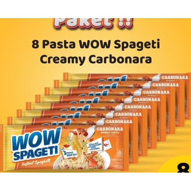 

Paet 8 Pata Wow Pageti Creamy Carbonara