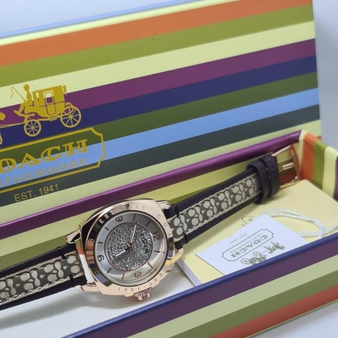 Jam Tangan Wanita Coach Full Set Original Original Terlaris