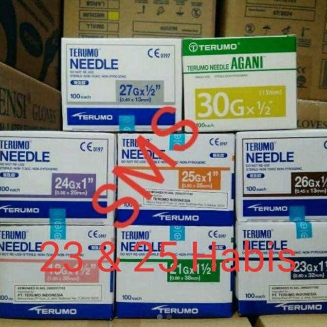 Needle Terumo / Terumo Needle /Jarum Terumo Original Terlaris