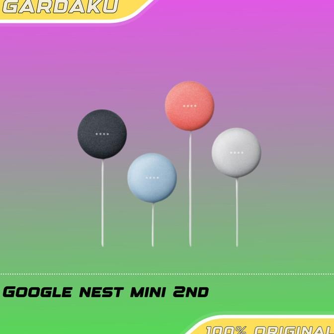 Google Nest Mini 2Nd Generation Google Nest Mini 2 2Nd Gen Terlaris