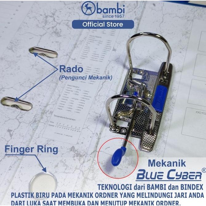 

BINDEX ECOLOGY 717 SP ORDNER PAKET HEMAT - ISI 6 PCS