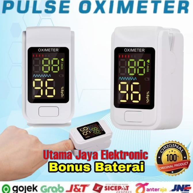 Fingertip Pulse Oximeter Oximetry Sp02 Saturation Monitor Original Terlaris