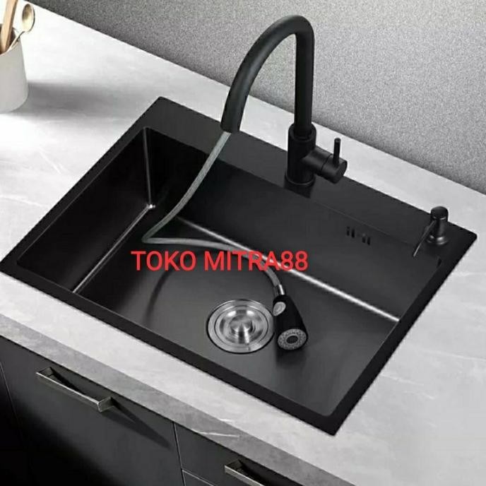 

PROMO KITCHEN JKM 8050 HITAM 1 LOBANG BESAR